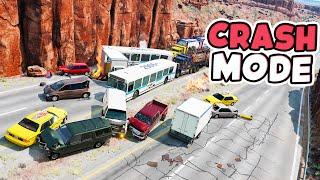 This Mod Adds Burnout CRASH MODE Into BeamNG Drive And It's AMAZING!