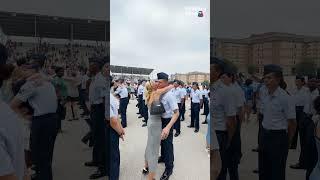 Watch wife's emotional reunion with her graduating Air Force husband | Militarykind #shorts