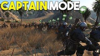 PLAYING Mount and Blade II Bannerlord's NEW Captain Mode!