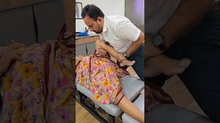 Cervical Spine गर्दन दर्द  Knee pain गुडघेदुखी  Treatment #chiropractor #cervicaltreatment