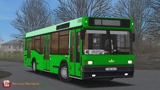 MAZ 104 BUS / МАЗ 104 Серии [OMSI 2] по Чистогорску (41 линия)