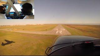 UND Cessna 172 Landing Runway 35R At Grand Forks Intl. Airport (KGFK)