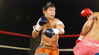 【Teshin Nasukawa】One year before professional debut Kick Boxing Thai Boxing มวยไทย