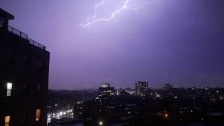 May 28, 2019 - Timelapse + The Lightning Storm NYC