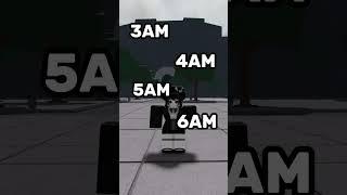 What time do you sleep?    #thestrongestbattlegrounds #roblox #tsb #shorts