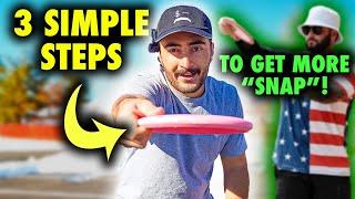 How I Got SNAP Like Drew Gibson [Advanced Disc Golf Form Tips]