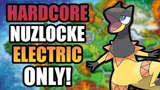 Pokémon Y Hardcore Nuzlocke - Electric Types Only! (No items, No overleveling)