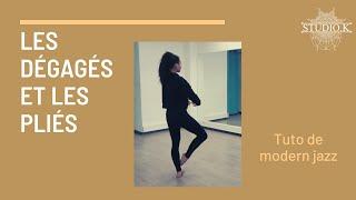 Cours de modern jazz débutant #3 | Les dégagés et les pliés | COURS DE DANSE 