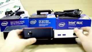 Unboxing Intel NUC Kits - DCCP847DYE, DC3217BY, D34010WYK