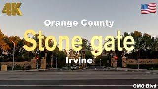 [4K] Orange County , Stone Gate Irvine California USA in 2023