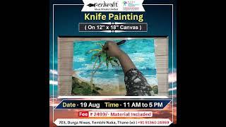 Penkraft Knife Painting Workshop | Learn Knife Painting