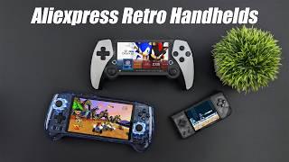 We try a few Retro Handhelds From Aliexpress, The New M25 and more