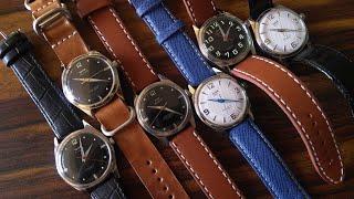 HMT Pilot Talk , some of the variants I own #hmtwatches #wotd #vintagewatches