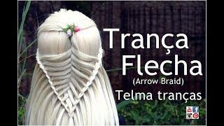Tutorial Trança Embutida e Penteados Simples - Telma tranças