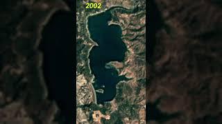 Lake Mendocino, California|| #shorts ||#california ||#drought ||#timelapse