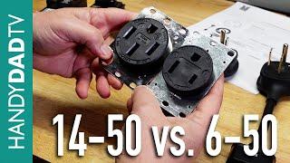 NEMA 14-50 vs 6-50 for EV charging