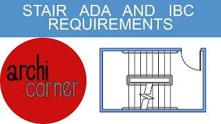 AC 021 - Stair ADA and IBC requirements