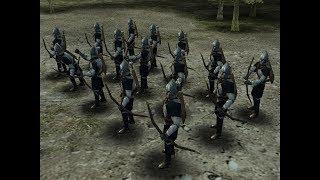 Gondor Archers vs Morgul Archers and Dol Guldur Archers