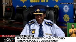 SABC Exclusive: In conversation with outgoing National Police Commissioner Lt Gen Khehla Sitole - 2