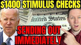 $1400 Holiday Stimulus Checks Sending Out Right Now & Breaking News