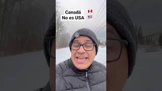 Canadá no es USA  #canada #lavidaencanada #migrantes #emigrar #venezolanosencanada