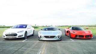 Rimac Concept One vs LaFerrari