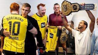 WRESTLING! BVB players meet WWE stars!