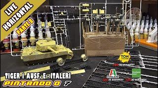 TIGER 1 AUSF. E - ITALERI: PINTURA 09 - EPISÓDIO 145 (Horizontal)