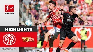 Draw in Tough Match! | Mainz 05 - Union Berlin 1-1 | Highlights | Matchday 1 – Bundesliga 2024/25