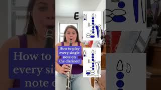 How to play every note on the clarinet