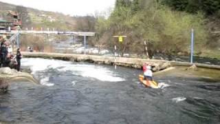 IKAS 2011 Kayak competion on the river Treska in Matka