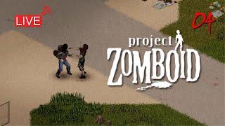 Leaving the Trailer Park | PROJECT ZOMBOID Live Stream - 04