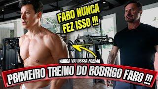 RODRIGO FARO NUNCA TREINOU DESSA FORMA - PRIMEIRO TREINO COM O CARIANI