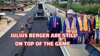 JULIUS BERGER HAVE COMMENCE ROAD DUALIZATION ON THE 1.1km  ASA RD AXIS