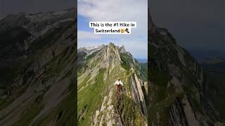 This is the #1 hike in SwitzerlandSchäfler Ridge #switzerland #switzerlandvlog #hiking