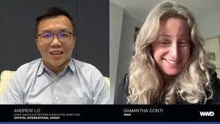 Crystal International CEO Andrew Lo x WWD Sustainability Summit 2024, with Samantha Conti