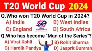 T20 World 2024 || Most Imp. Questions || Current Affairs || Let's Know Everything