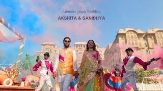 Fairmont Jaipur Wedding | Wedding Planner in Jaipur | Akshita & Sanidhya's Dreamy Celebration