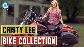 All Girls Garage host Cristy Lee Bike Collection