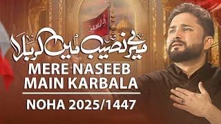 Mere Naseeb Main Karbala | Syed Raza Abbas Zaidi | Nohay 2025 | Muharram 1447 | Karbala | New Noha