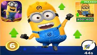 Worker Minion RusH Max Skill / Max Rank / Max Level Costume gameplay walkthrough ios / android