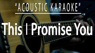 This i promise you - NSYNC (Acoustic karaoke)