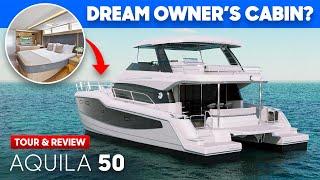 $2 Million Aquila 50 - The BEST new POWER CAT on the market?