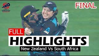 FULL HIGHLIGHTS | NEW ZEALAND V SOUTH AFRICA ICC T20 WORLD CUP 2024 FINAL | NZ VS SA