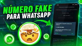 (SETEMBRO) COMO CRIAR NÚMERO FAKE PARA WHATSAPP SEM CHIP FÍSICO E RECEBER SMS (Número Virtual 2024)