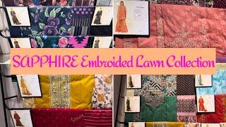 SAPPHIRE lawn collection | Hit codes | 2025 Eid collection