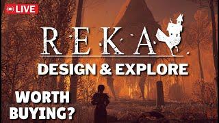 FIRST LOOK at REKA, a witchy design adventure game! is it worth buying? #GIFTED