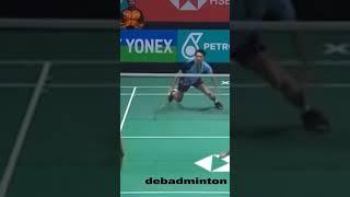 Amazing badminton skills  Respect #shorts #badminton