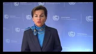 UNFCCC Executive Secretary Christiana Figueres emphasizes the key role cities play in climate action