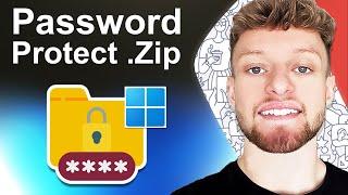 How To Password Protect a Zip File (Windows 11 Tutorial)